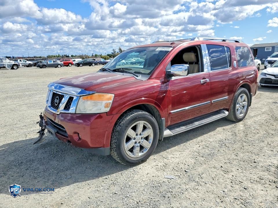 2011 NISSAN ARMADA PLATINUM – Lot 41594556 auction photo