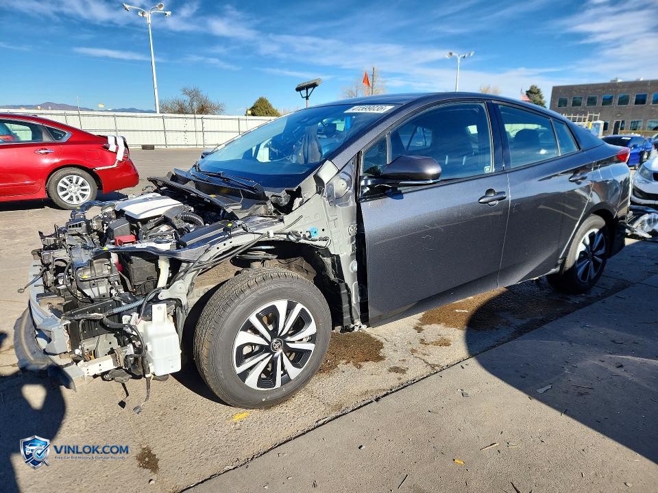 2017 TOYOTA PRIUS PRIME PLUS – Lot 41599036 auction photo