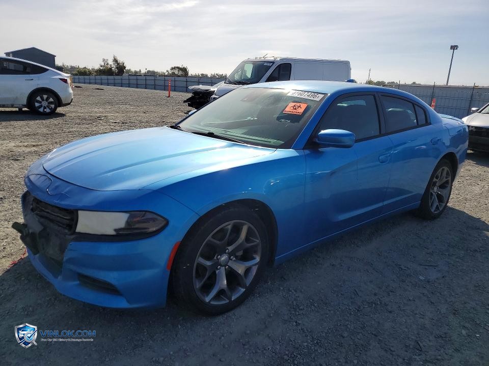 2015 DODGE CHARGER SXT – Lot 41607496 auction photo