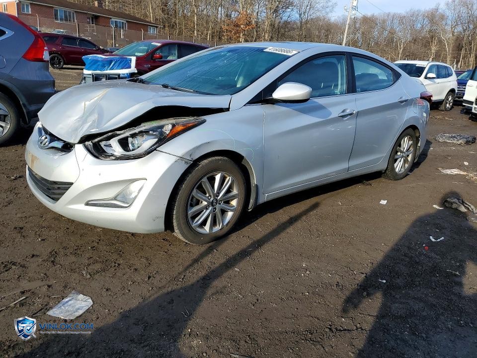 2015 HYUNDAI ELANTRA SE – Lot 41608886 auction photo