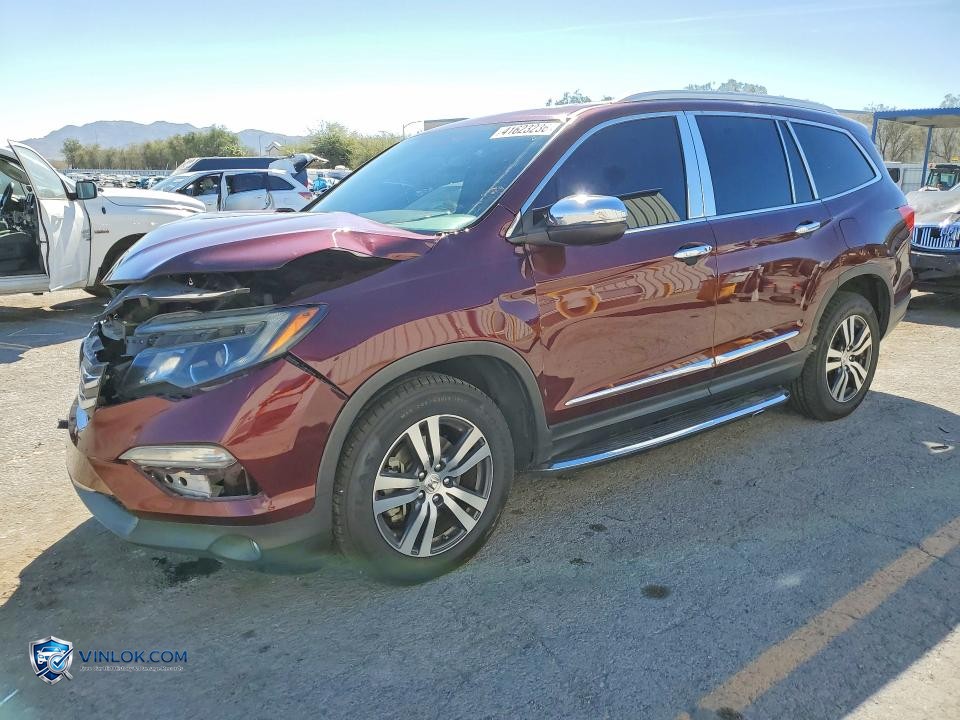 2018 HONDA PILOT EXL – Lot 41623236 auction photo