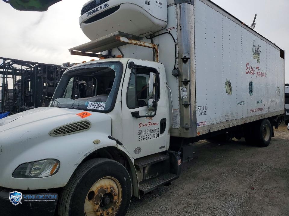 2012 FREIGHTLINER BUSINESS CLASS M2 REFRIGERATED BOX TRUCK – Lot 41623646 auction photo
