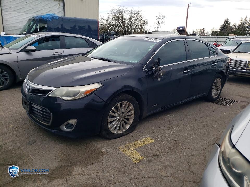 2013 TOYOTA AVALON HYBRID XLE PREMIUM – Lot 41627436 auction photo