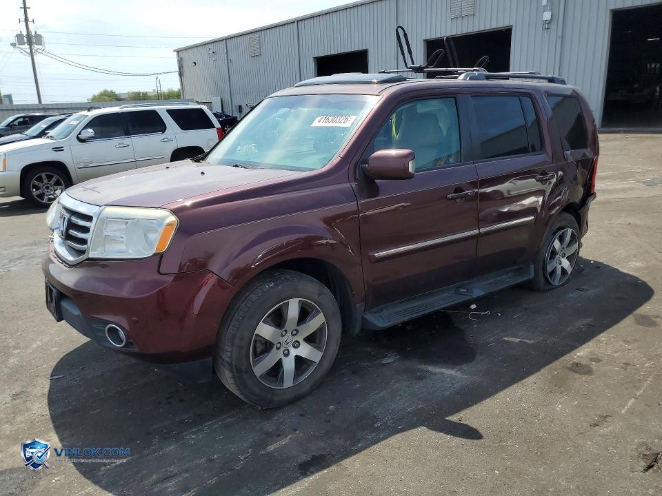 2012 HONDA PILOT TOURING – Lot 41630326 auction photo
