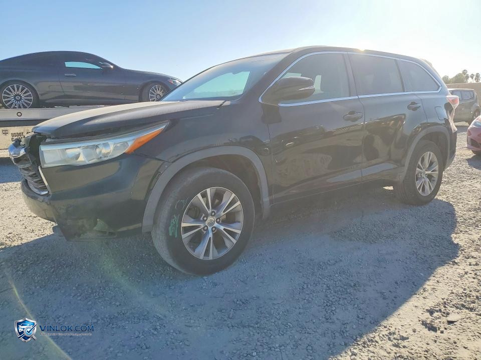 2015 TOYOTA HIGHLANDER LE PLUS – Lot 41638676 auction photo