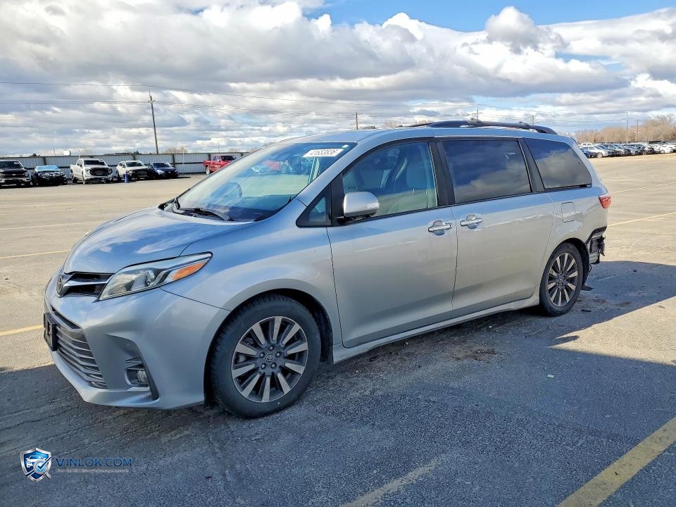 2019 TOYOTA SIENNA – Lot 41653836 auction photo