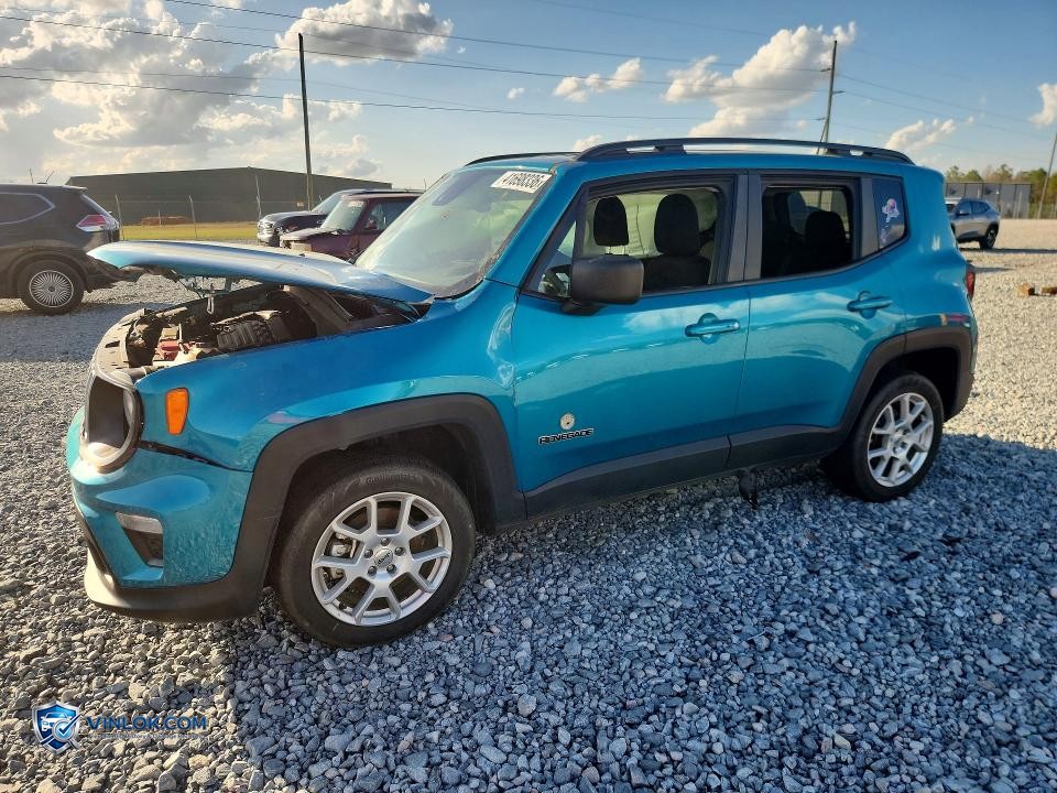 2022 JEEP RENEGADE LATITUDE – Lot 41698336 auction photo