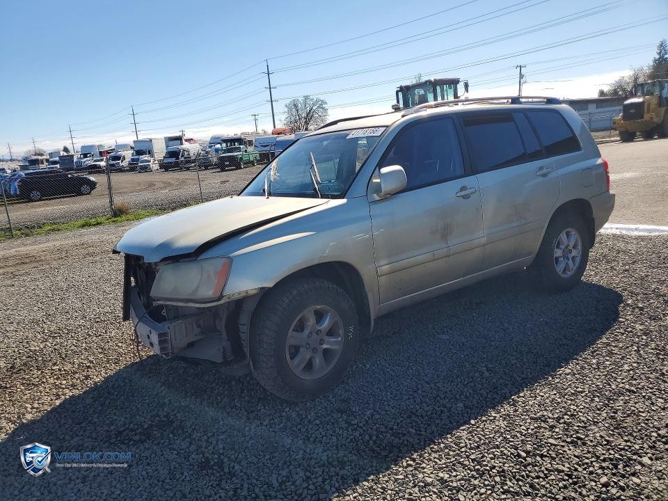 2003 TOYOTA HIGHLANDER BASE – Lot 41718166 auction photo