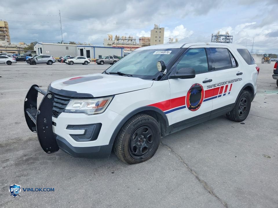 2017 FORD EXPLORER POLICE INTERCEPTOR – Lot 41744976 auction photo