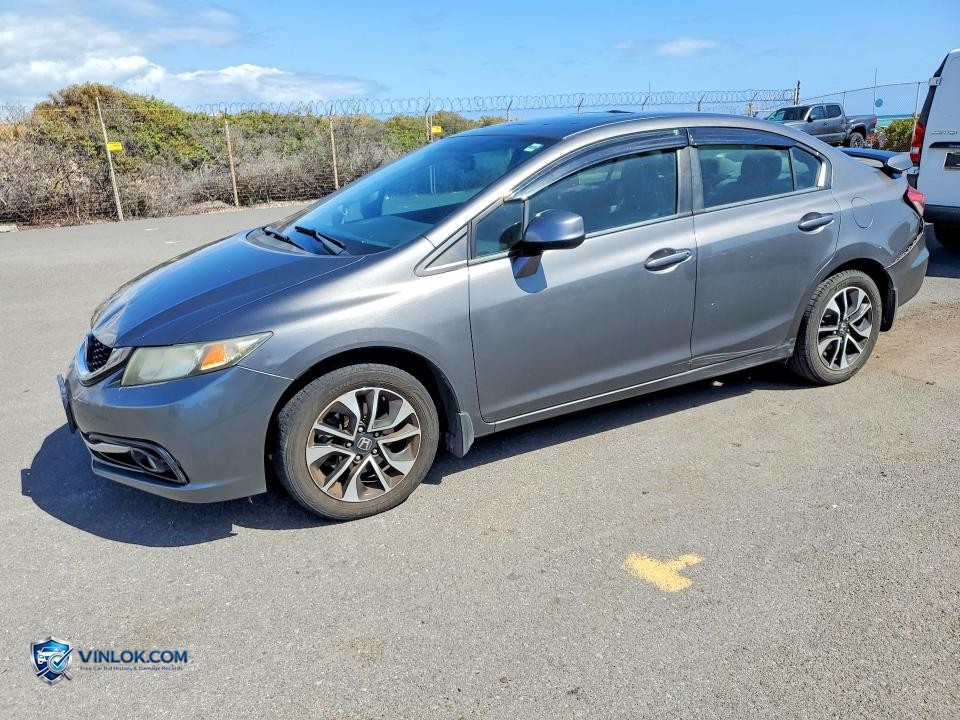 2013 HONDA CIVIC EXL – Lot 41769006 auction photo