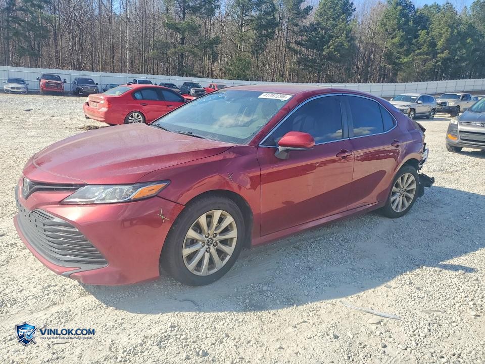 2018 TOYOTA CAMRY – Lot 41787296 auction photo