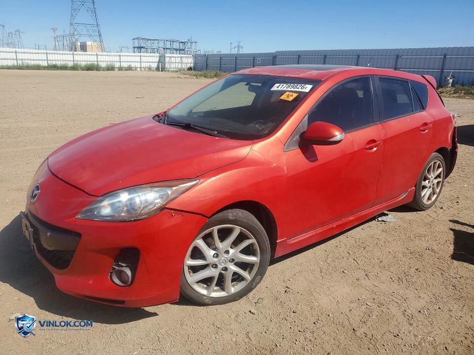 2012 MAZDA 3 S – Lot 41789826 auction photo