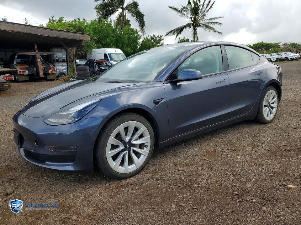 2022 TESLA MODEL 3 – Lot 41815646 auction photo
