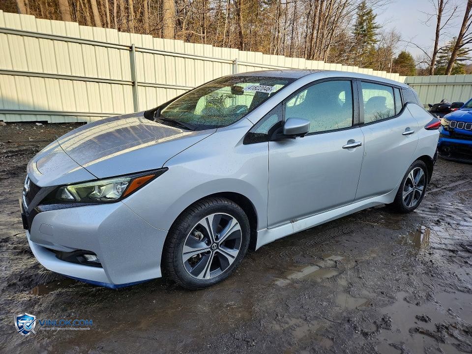 2020 NISSAN LEAF SV PLUS – Lot 41822046 auction photo