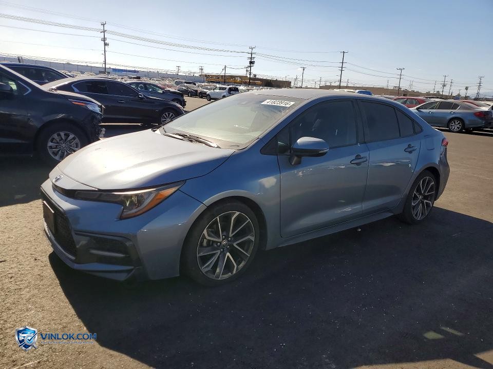 2020 TOYOTA COROLLA SE – Lot 41823916 auction photo