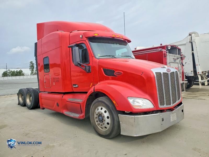 2018 PETERBILT 579 SEMI TRUCK – Lot 41827796 auction photo