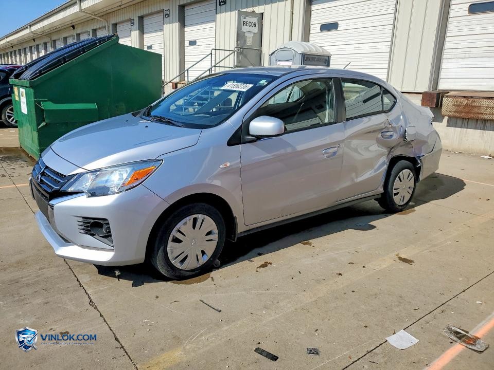 2023 MITSUBISHI MIRAGE G4 ES – Lot 41890236 auction photo