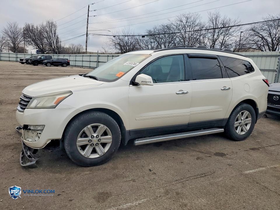 2014 CHEVROLET TRAVERSE LT – Lot 41905266 auction photo