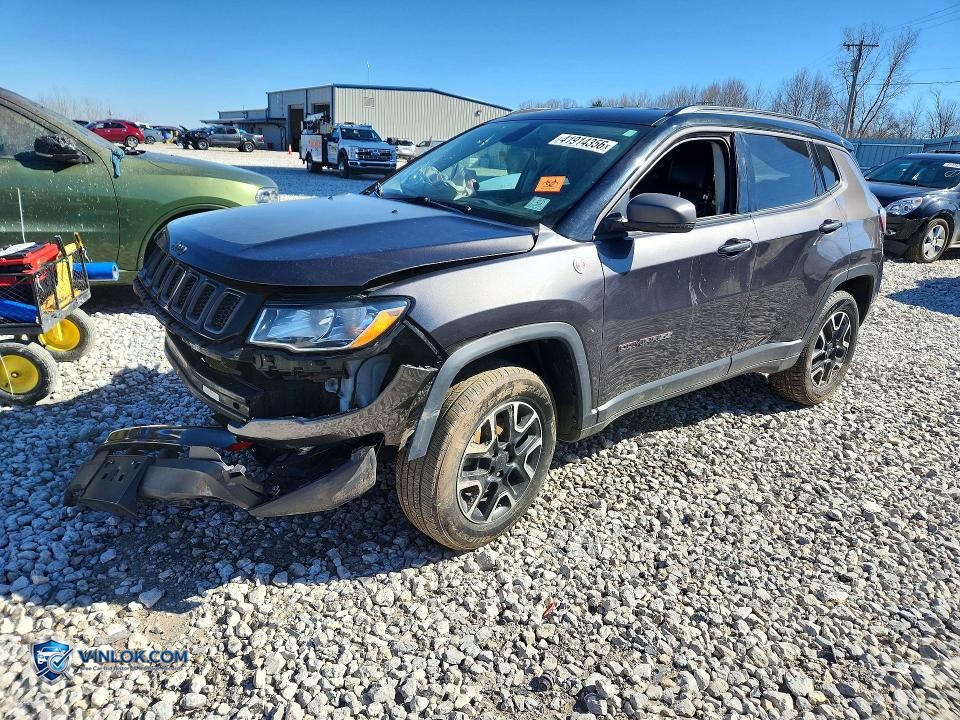 2019 JEEP COMPASS TRAILHAWK – Lot 41914356 auction photo