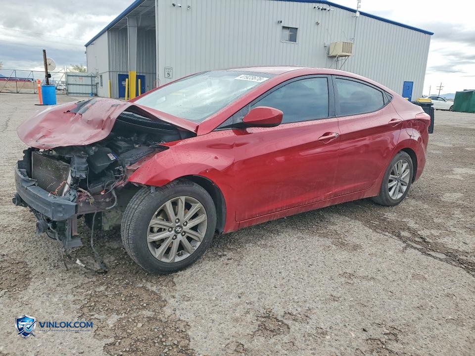 2015 HYUNDAI ELANTRA SE – Lot 41923676 auction photo
