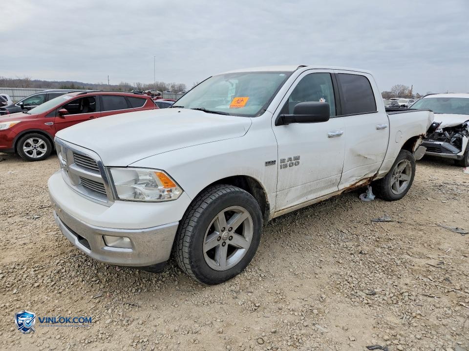2012 DODGE RAM 1500 SLT – Lot 41924146 auction photo