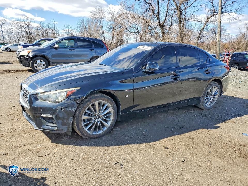 2018 INFINITI Q50 3.0T LUXE – Lot 41931756 auction photo