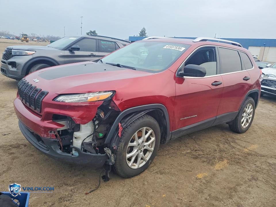 2016 JEEP CHEROKEE LATITUDE – Lot 41937836 auction photo