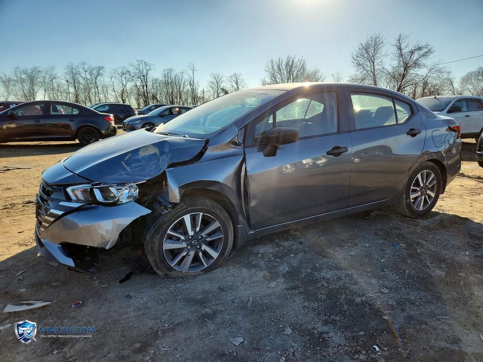 2024 NISSAN VERSA S – Lot 41944676 auction photo
