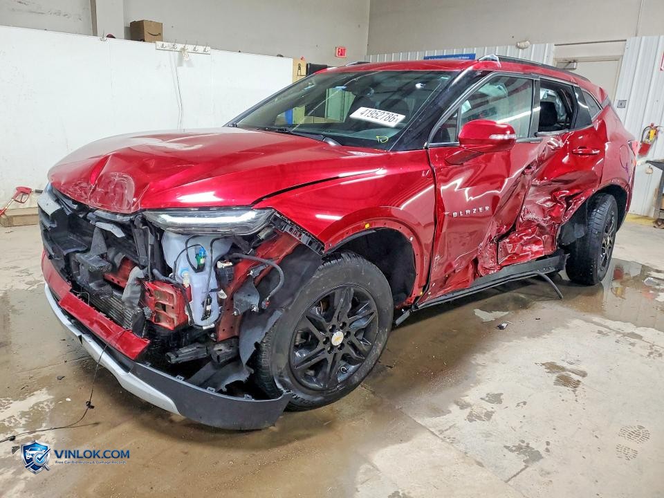 2022 CHEVROLET BLAZER 2LT – Lot 41952786 auction photo