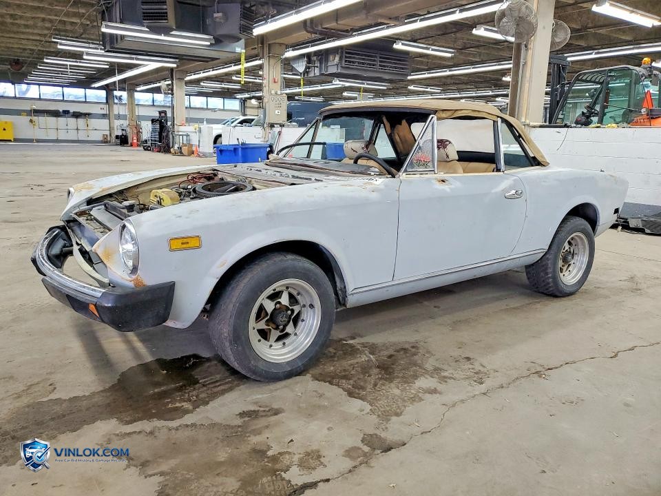 1979 FIAT 124 SPIDER – Lot 41964466 auction photo