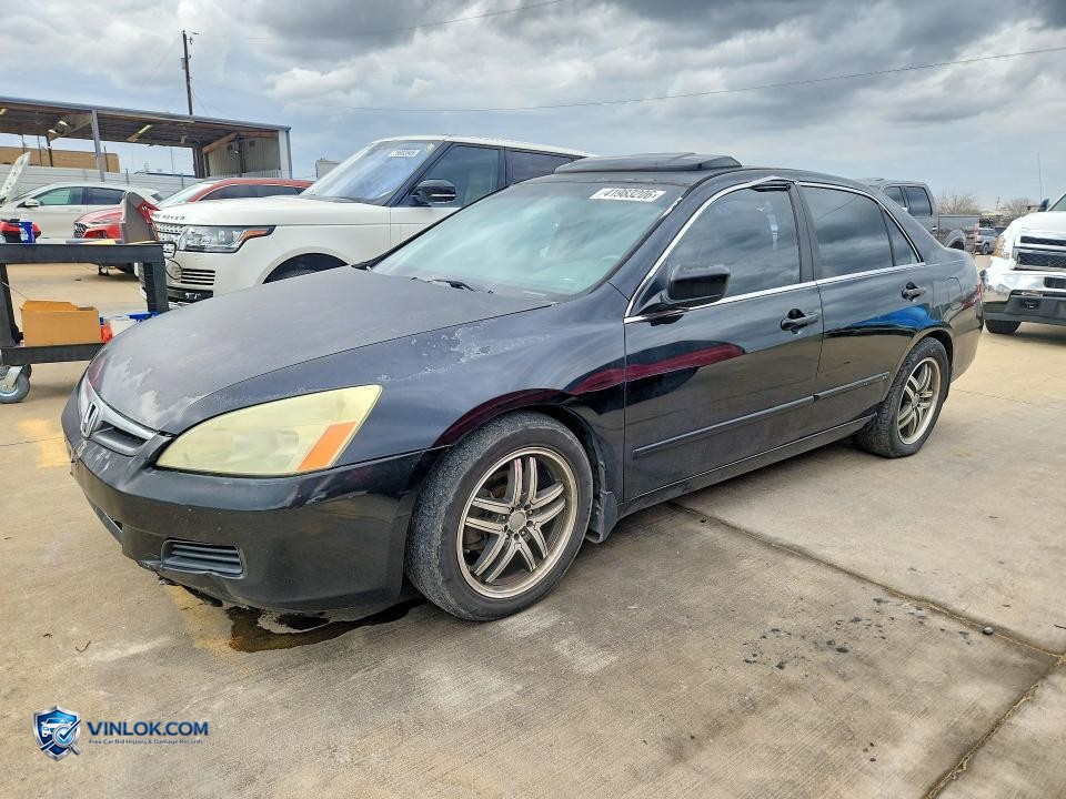 2006 HONDA ACCORD EX – Lot 41983206 auction photo