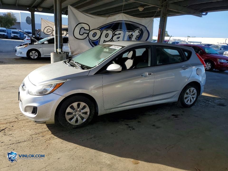 2015 HYUNDAI ACCENT GS – Lot 42005246 auction photo