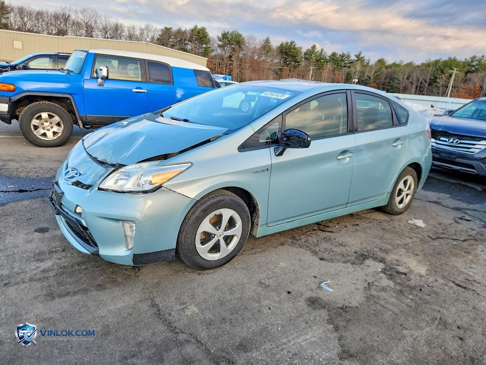 2015 TOYOTA PRIUS TWO – Lot 42043426 auction photo