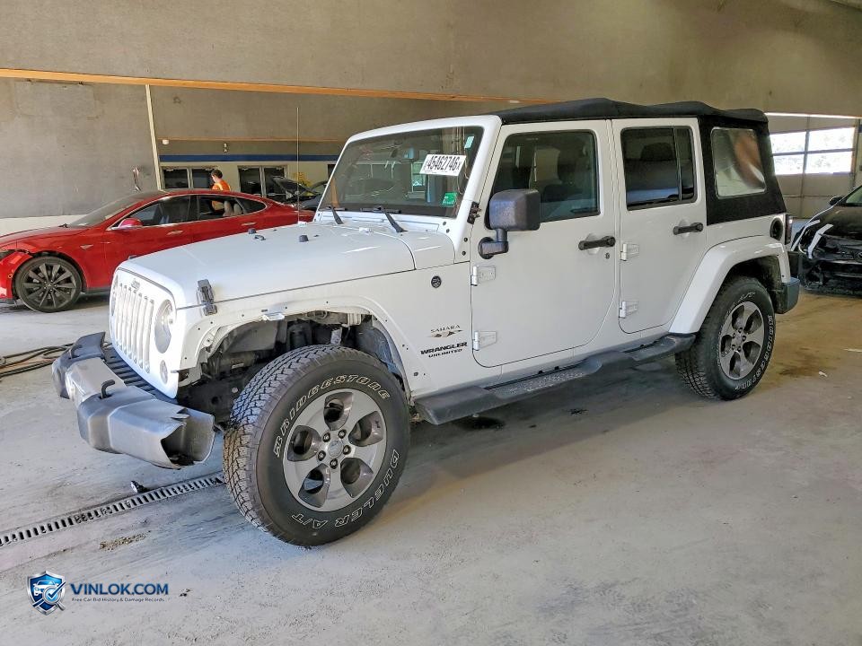 2017 JEEP WRANGLER UNLIMITED SAHARA – Lot 45462746 auction photo