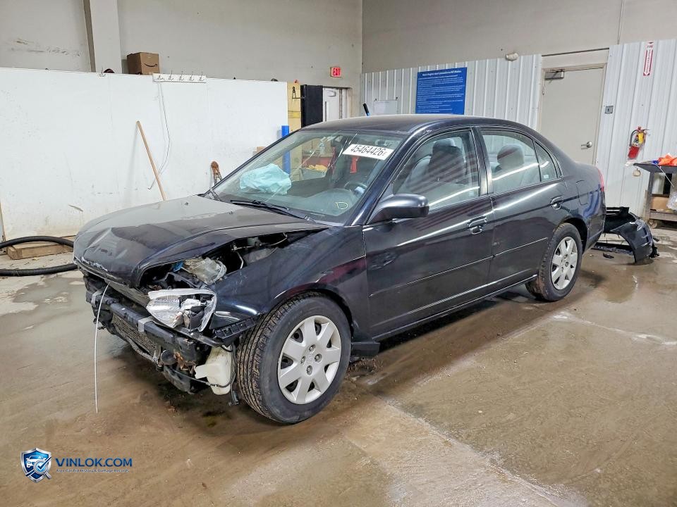 2003 HONDA CIVIC LX – Lot 45464426 auction photo