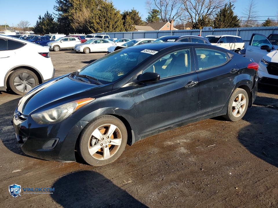 2013 HYUNDAI ELANTRA GLS – Lot 45467536 auction photo