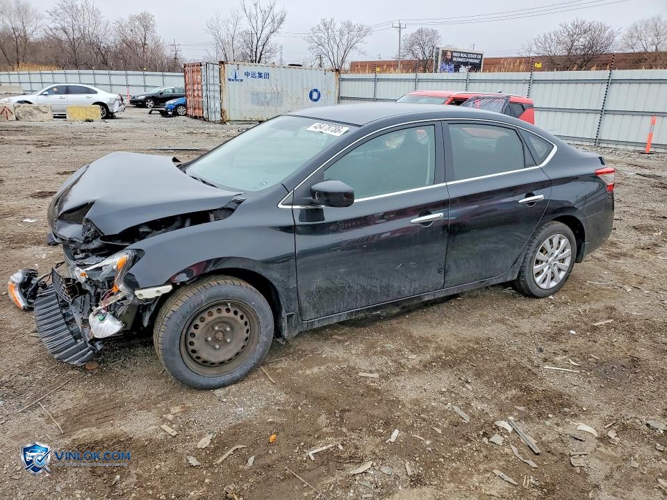 2015 NISSAN SENTRA S – Lot 45478786 auction photo