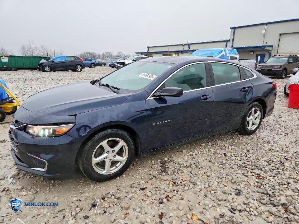 2018 CHEVROLET MALIBU LS – Lot 45497906 auction photo