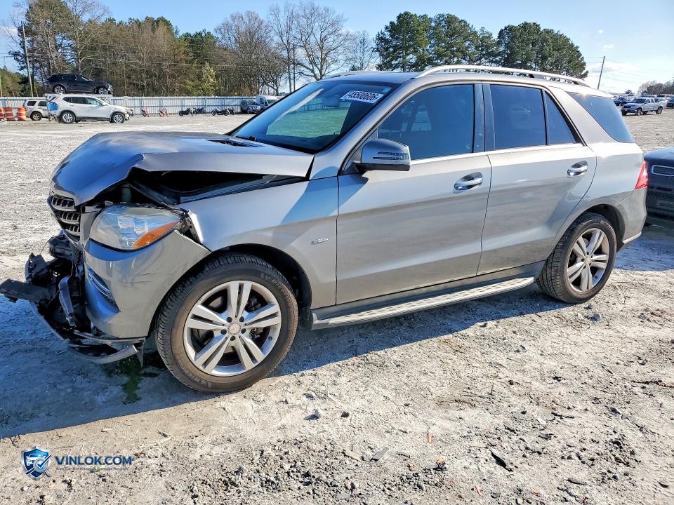 2012 MERCEDES-BENZ ML 350 4MATIC – Lot 45500606 auction photo