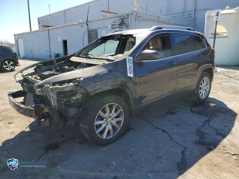 2016 JEEP CHEROKEE LIMITED – Lot 45514426 auction photo