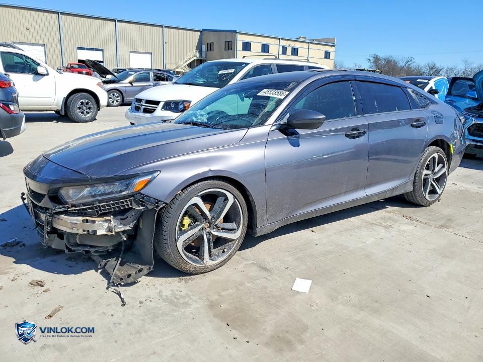 2018 HONDA ACCORD SPORT – Lot 45533586 auction photo