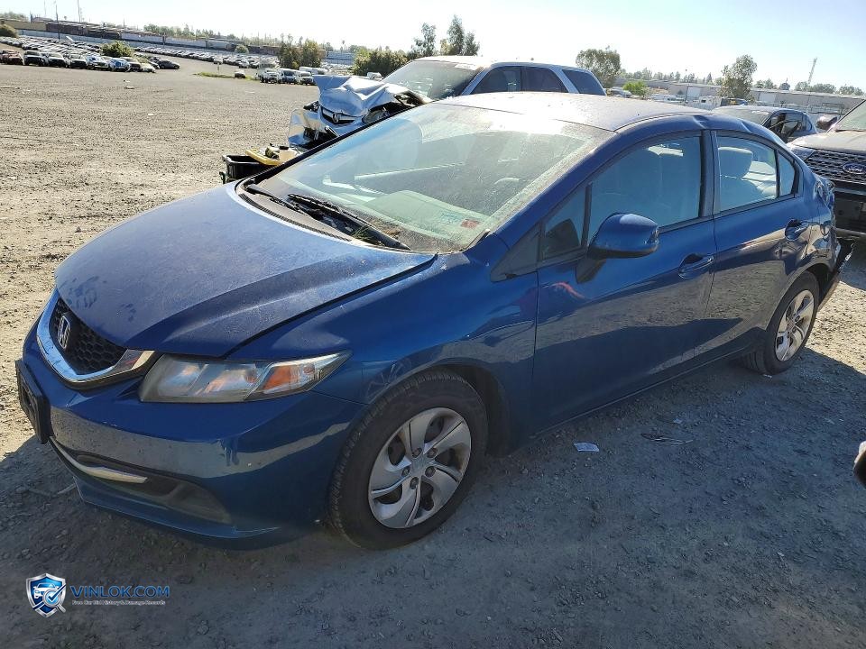 2013 HONDA CIVIC LX – Lot 45538506 auction photo