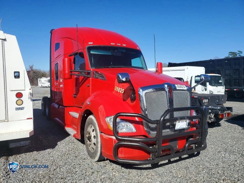 2020 KENWORTH T680 SEMI TRUCK – Lot 45545216 auction photo