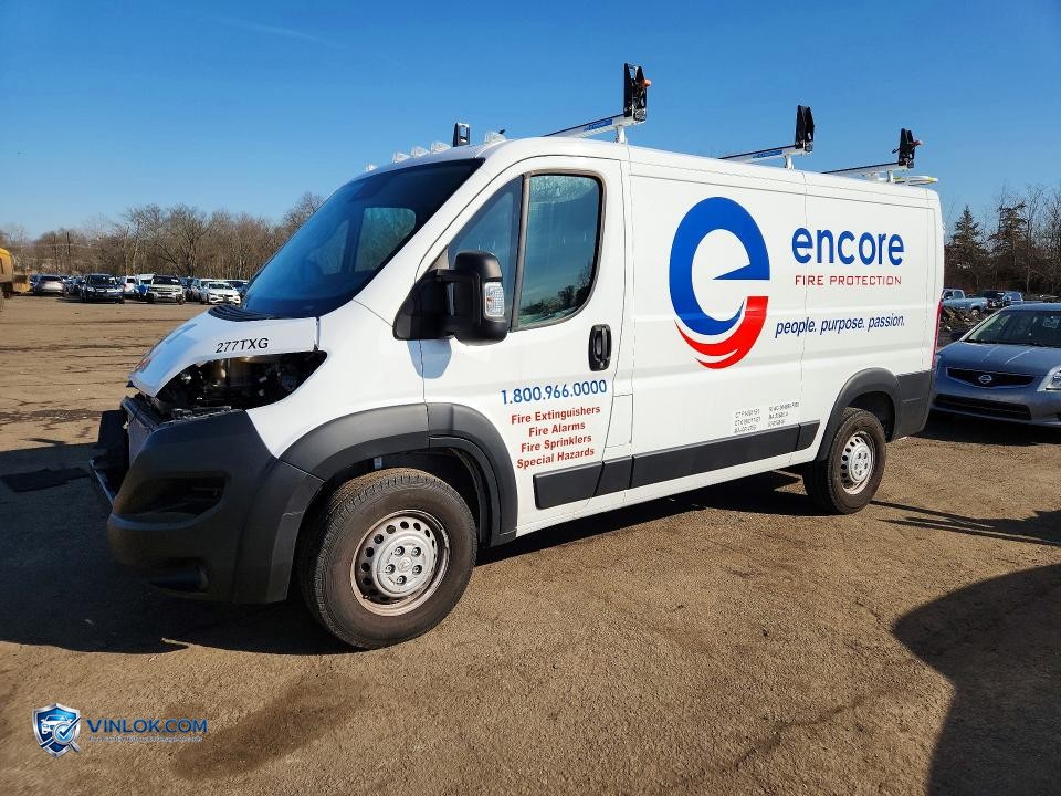 2024 RAM PROMASTER 2500 UTILITY / SERVICE VAN – Lot 45557616 auction photo