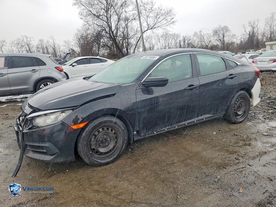 2018 HONDA CIVIC LX – Lot 45575886 auction photo