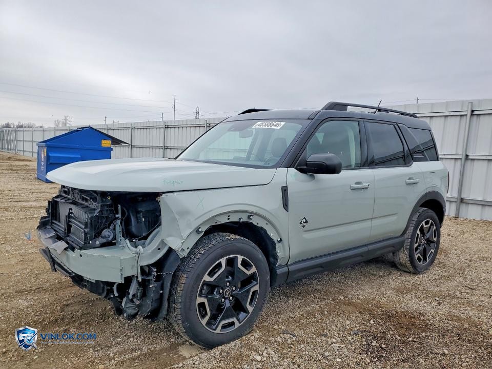 2021 FORD BRONCO SPORT OUTER BANKS – Lot 45588646 auction photo
