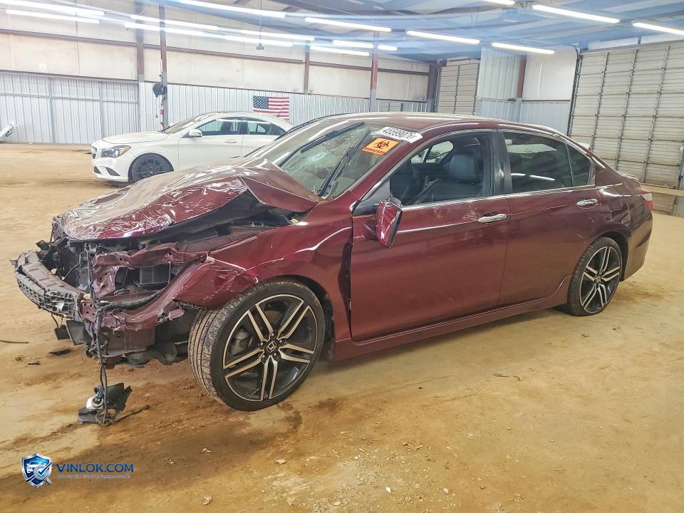 2016 HONDA ACCORD SPORT – Lot 45599076 auction photo