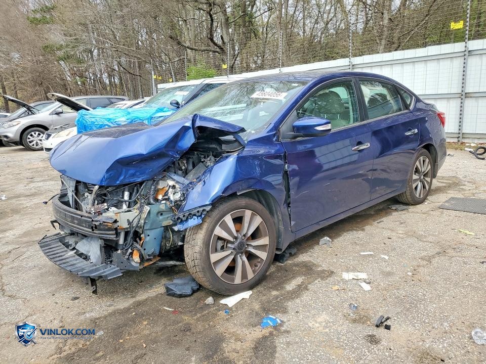 2017 NISSAN SENTRA SL – Lot 45604056 auction photo