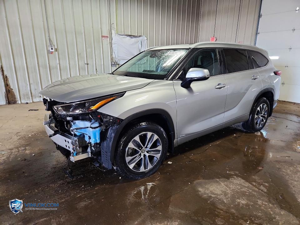 2024 TOYOTA HIGHLANDER HYBRID XLE – Lot 45620206 auction photo