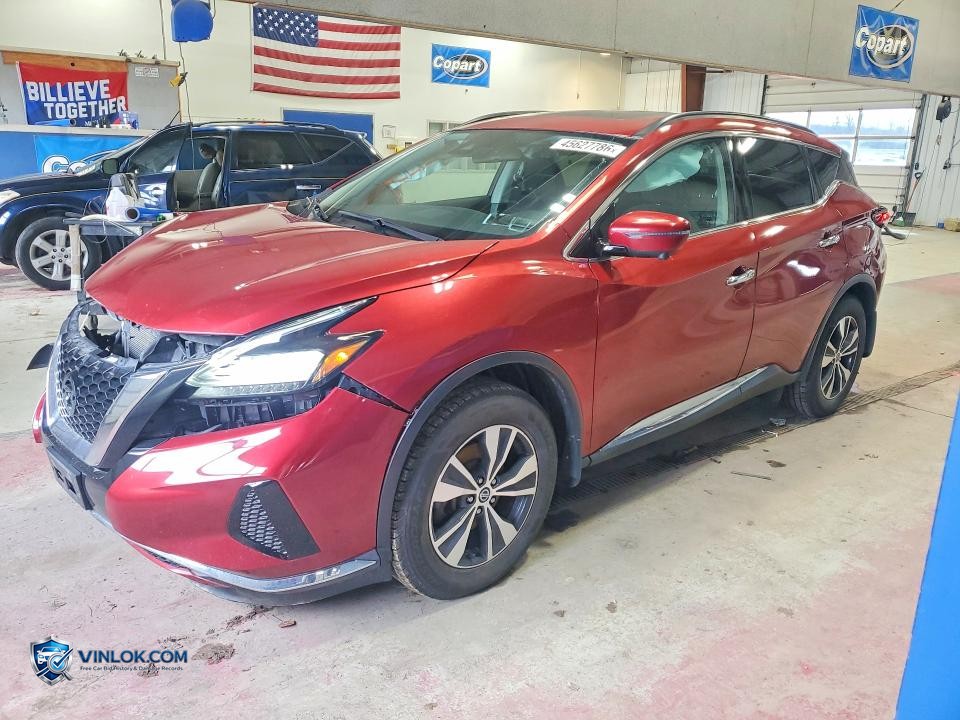 2020 NISSAN MURANO SV – Lot 45627786 auction photo